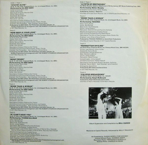 Various - Saturday Night Fever (The Original Movie Sound Track)
