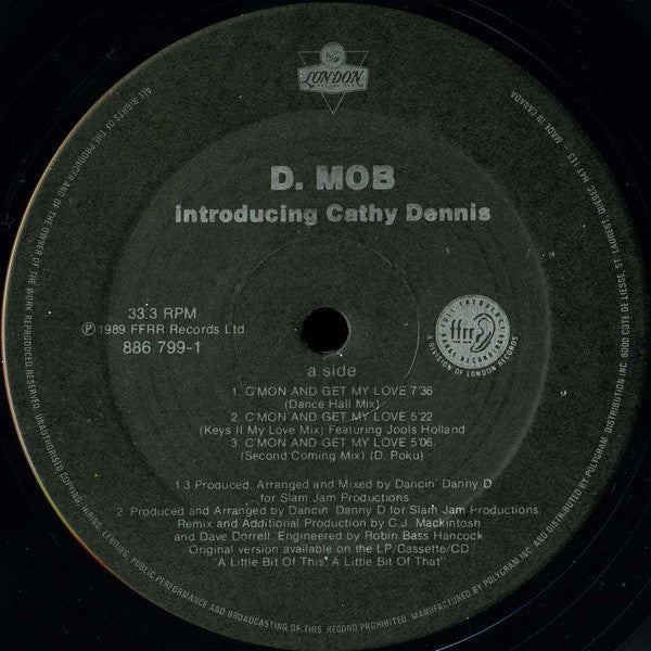 D Mob - C'mon And Get My Love