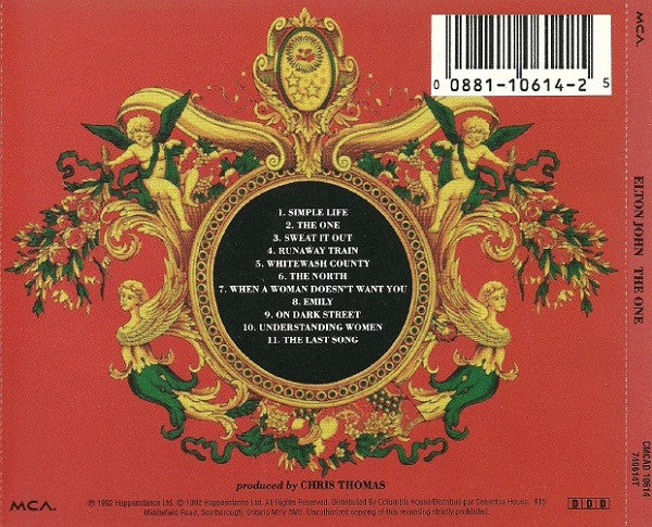 Elton John - The One (CD) - 1992