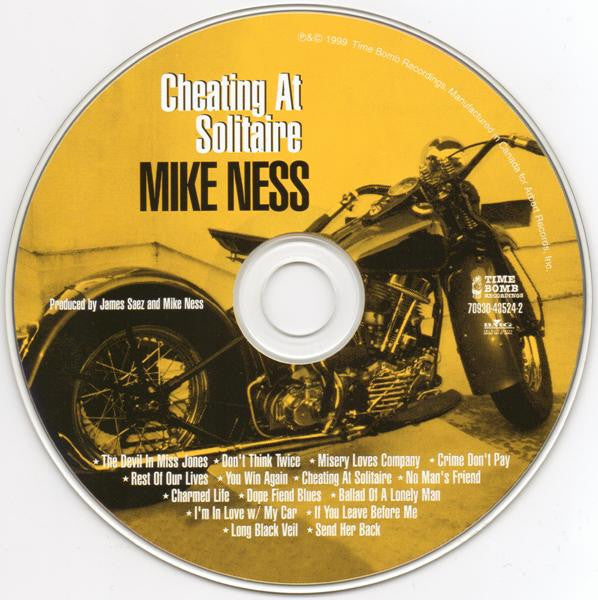 Mike Ness - Cheating At Solitaire (CD) - 1999
