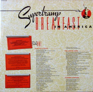 Supertramp - Breakfast In America Vinyl Record