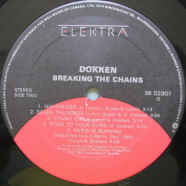 Dokken - Breaking The Chains - 1983