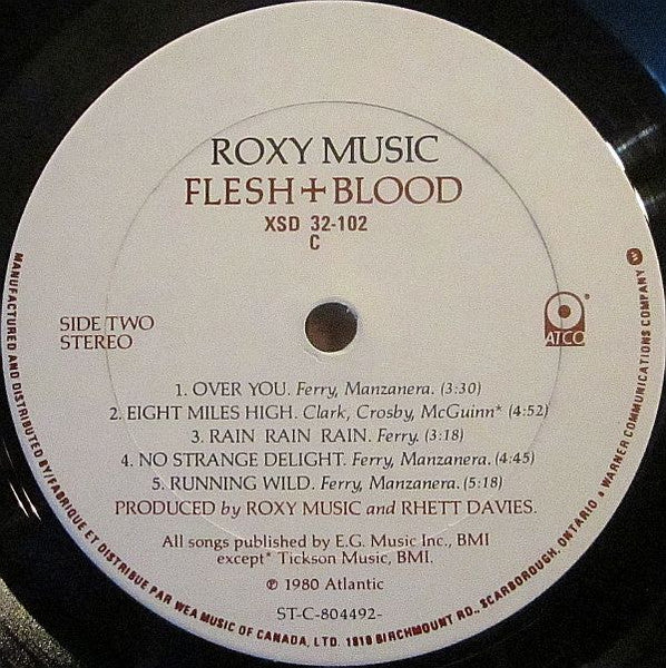 Roxy Music - Flesh + Blood - 1980