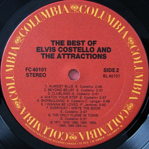 Elvis Costello & The Attractions - The Best Of Elvis Costello And The Attractions - 1985