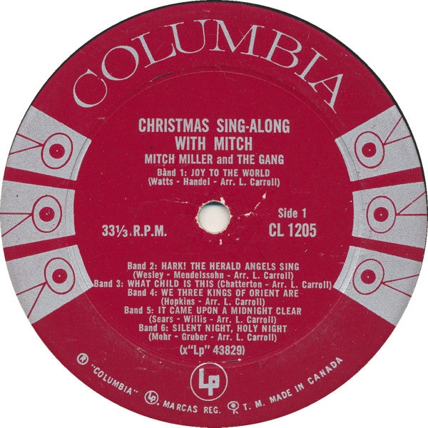 Mitch Miller And The Gang - Christmas Sing-Along With Mitch - 1958