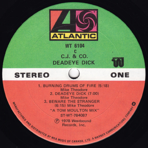 C.J. & Co - Deadeye Dick - 1978
