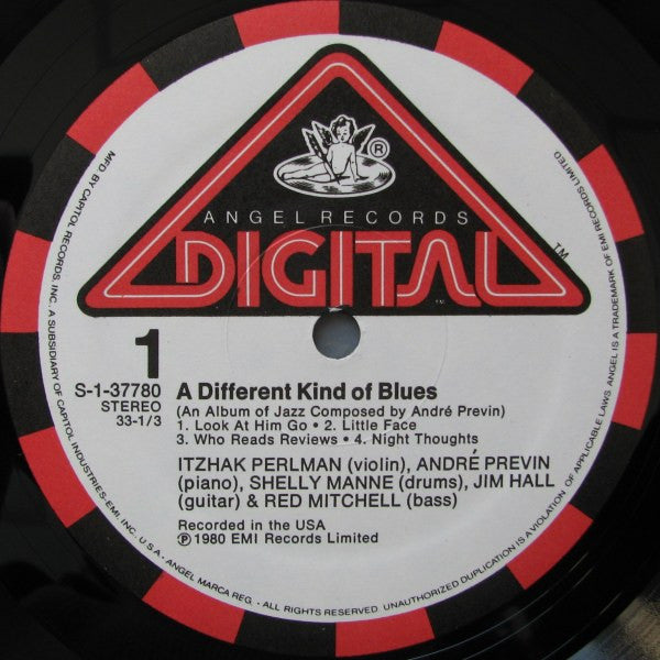 Itzhak Perlman - A Different Kind Of Blues (An Album Of Jazz Composed By André Previn)