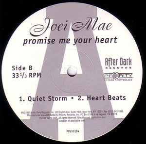 Joei Mae - Promise Me Your Heart Vinyl Record