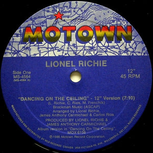 Lionel Richie - Dancing On The Ceiling (Special Remix) - 1986
