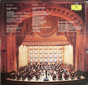 Leonard Bernstein / Bill Russo, Siegel-Schwall Band, The, San Francisco Symphony · Seiji Ozawa - Symphonic Dances From West Side Story / Three Pieces For Blues Band And Orchestra - 1973