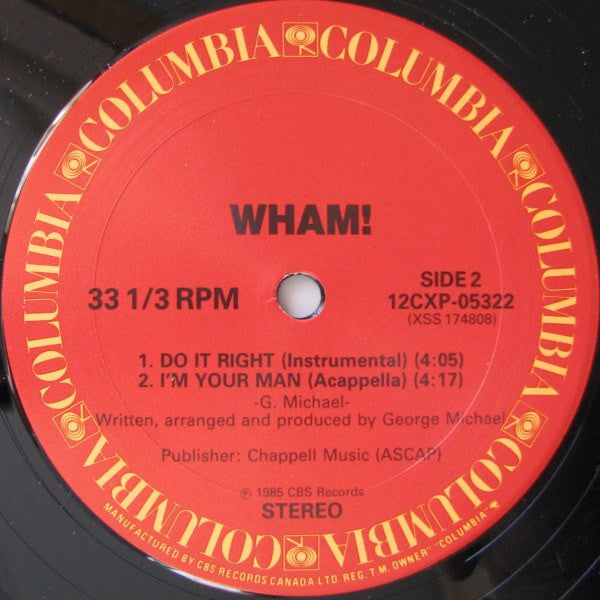 Wham! - I'm Your Man - 1985