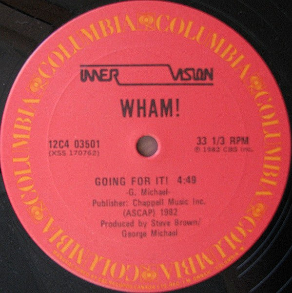 Wham! - Young Guns (Go For It)