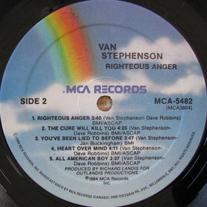 Van Stephenson - Righteous Anger - 1984