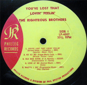 Righteous Brothers, The - You've Lost That Lovin' Feelin' - 1965