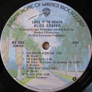 Alice Cooper - Love It To Death