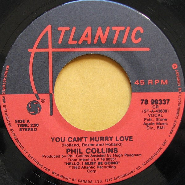Phil Collins - You Can't Hurry Love - 1982