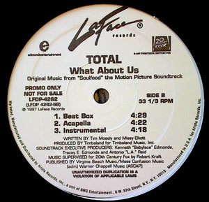 Total - What About Us - 1997