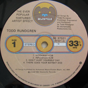 Todd Rundgren - The Ever Popular Tortured Artist Effect - 1982