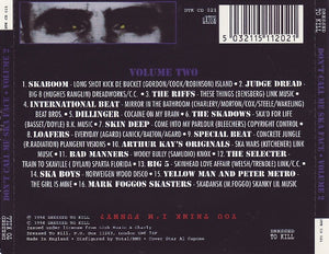 Various - Don't Call Me Ska Face - Volume Two (CD) - 1996
