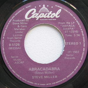 Steve Miller Band - Abracadabra - 1982