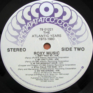 Roxy Music - The Atlantic Years 1973 - 1980 - 1983