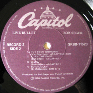 Bob Seger And The Silver Bullet Band - Live Bullet - 1978