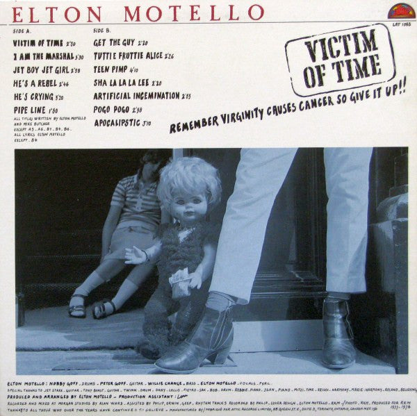 Elton Motello - Victim Of Time - 1979