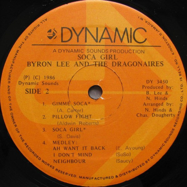 Byron Lee And The Dragonaires - Soca Girl