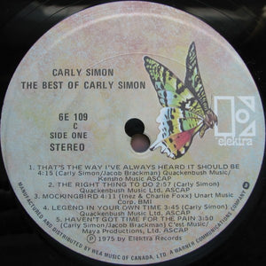 Carly Simon - The Best Of Carly Simon