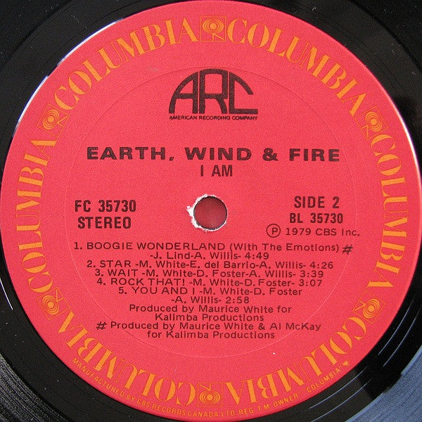 Earth, Wind & Fire - I Am - 1979