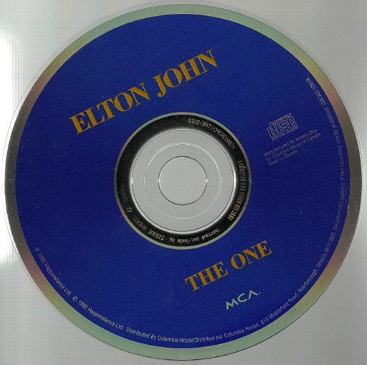 Elton John - The One (CD) - 1992