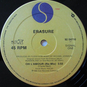 Erasure - Oh L'Amour 1986 - Quarantunes