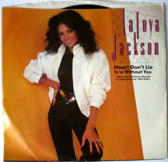 La Toya Jackson - Heart Don't Lie Vinyl Record