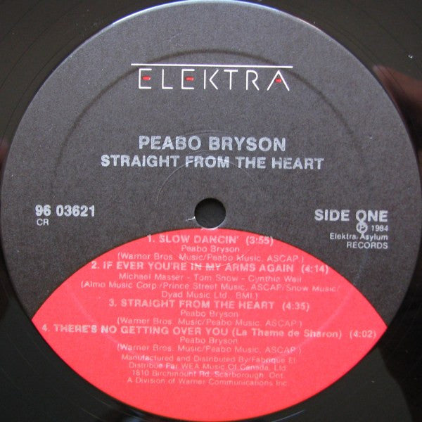 Peabo Bryson - Straight From The Heart - 1984