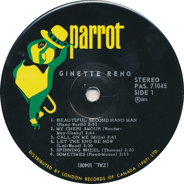 Ginette Reno - Beautiful Second Hand Man - 1971
