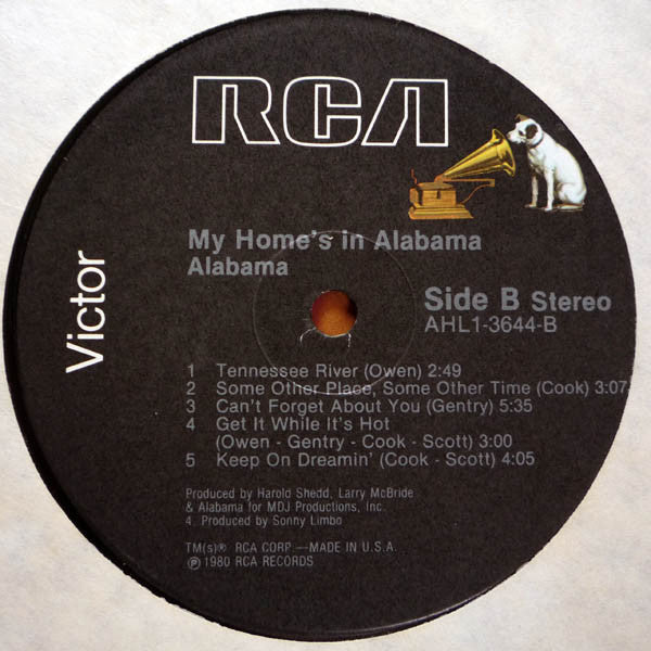 Alabama - My Home's In Alabama - 1980