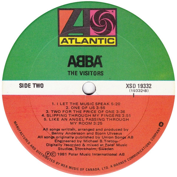 ABBA - The Visitors - 1981