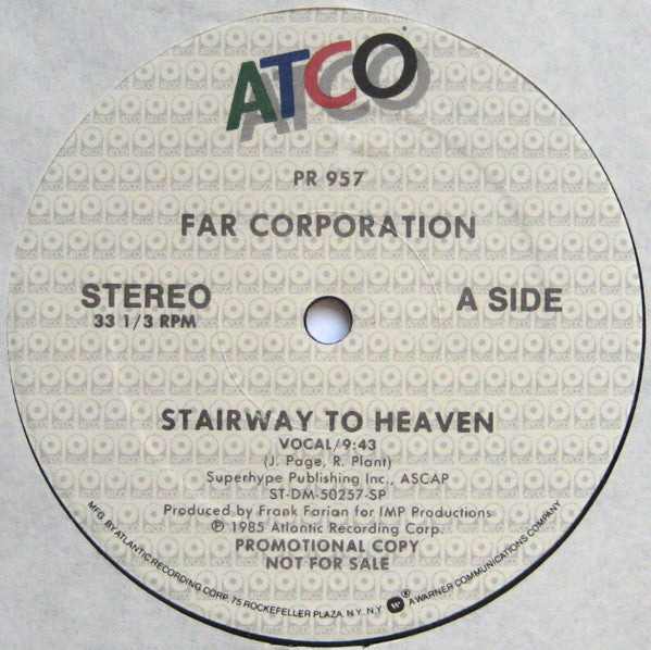 Far Corporation - Stairway To Heaven - 1985