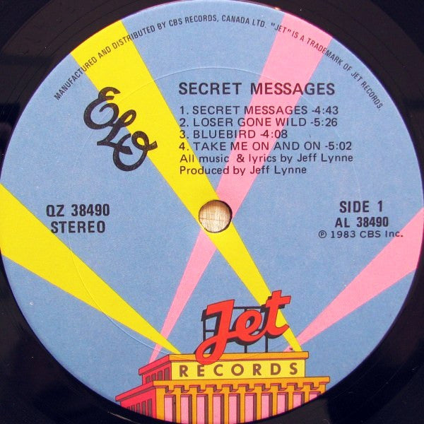 Electric Light Orchestra - Secret Messages - 1983