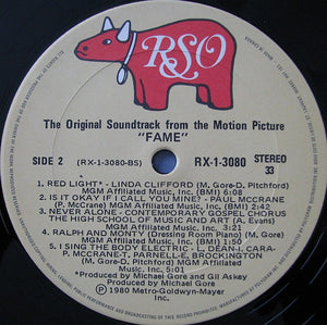 Various - Fame - Original Soundtrack From The Motion Picture - 1980