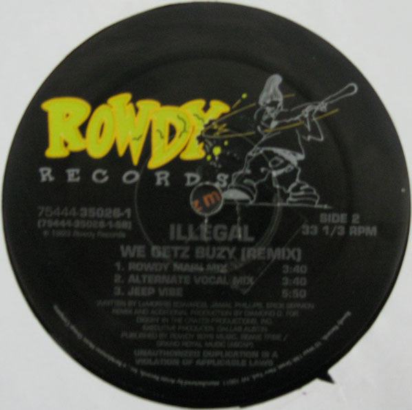 Illegal - We Getz Buzy (Remix) - 1993