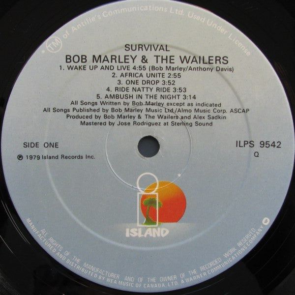 Bob Marley & The Wailers - Survival