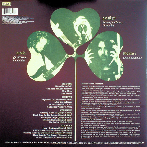 Thin Lizzy - Vagabonds Of The Western World Vinyl Record
