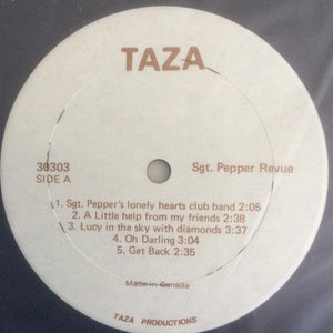 Taza - The Sgt Pepper Revue Starring Taza: Live From Raymond's Bar - Quarantunes