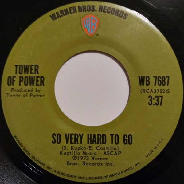 Tower Of Power - So Very Hard To Go 