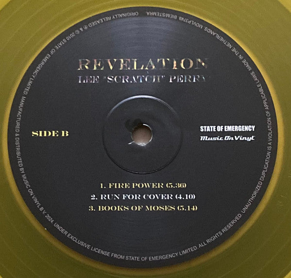 Lee "Scratch" Perry - Revelation Vinyl Record