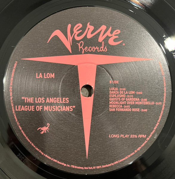 La Lom - The Los Angeles League Of Musicians - vinyl – Press Vinyl
