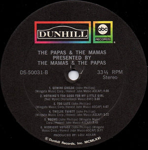 Mamas & The Papas, The - The Papas & The Mamas - 1971
