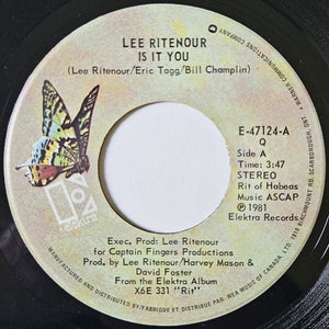Lee Ritenour - Is It You / Countdown (Captain Fingers) - 1981