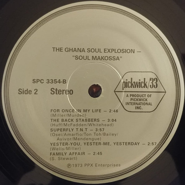 Ghana Soul Explosion, The - Soul Makossa -